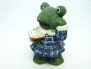 Frosch 4mod. 17x26cm GRÜN-BLAU 17x26cm