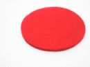 Filzunterlage rund ROT 30 cm