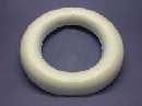Styroporhalbringe Styropor Ø 17x3cm Ring flach