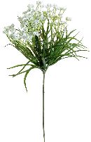 Gypsophilia-Gras-Pick WEISS-GRÜN 12766 28cm
