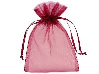 Organzabeutel/Organzasäckchen BORDEAUX 30Stück 12x20cm