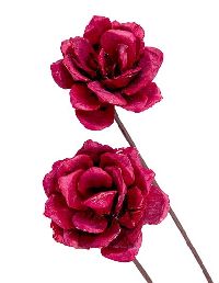 Pinienrose ROT 8 cm