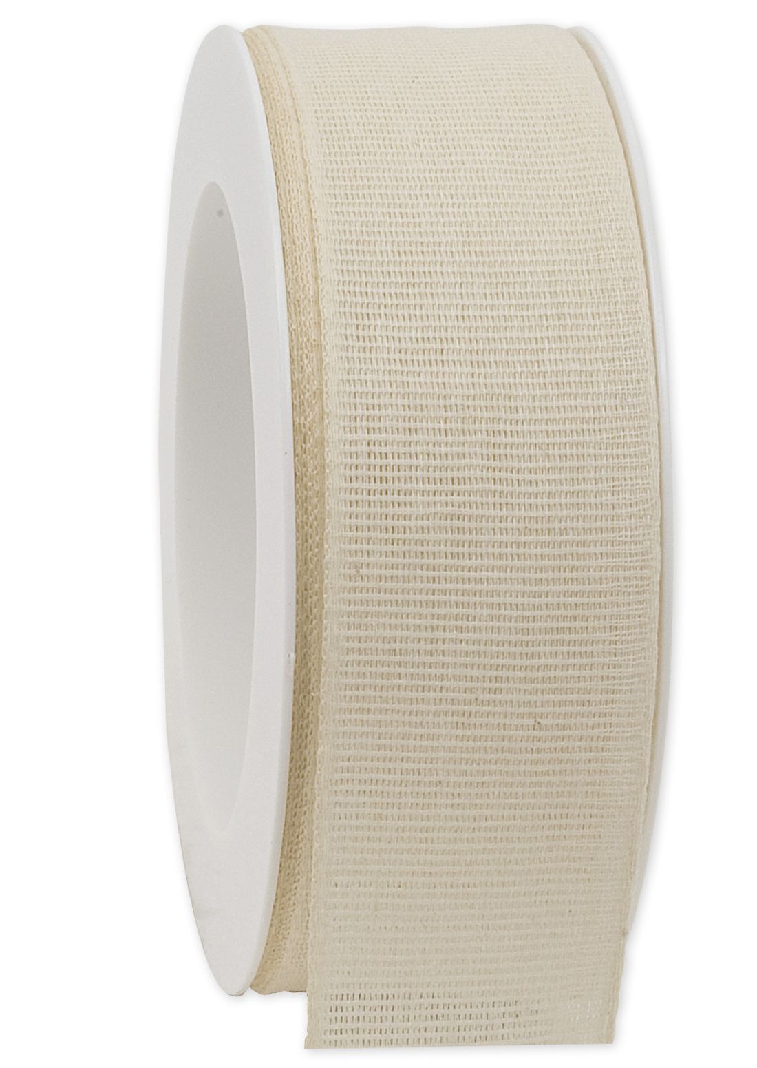 Basicband NATURE natur 02 biologisch abbaubar B:40mm L:20m Baumwollband 267