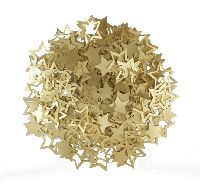 Sterne Streudeko GOLD 20425124  PVC Ø1,7-2,8cm 2-fach