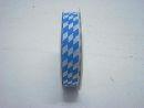 Rautenband / Bayernband WEISS-BLAU 5281 15mm 25m