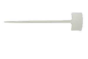 Pflanzensteckschilder WEISS 56 cm